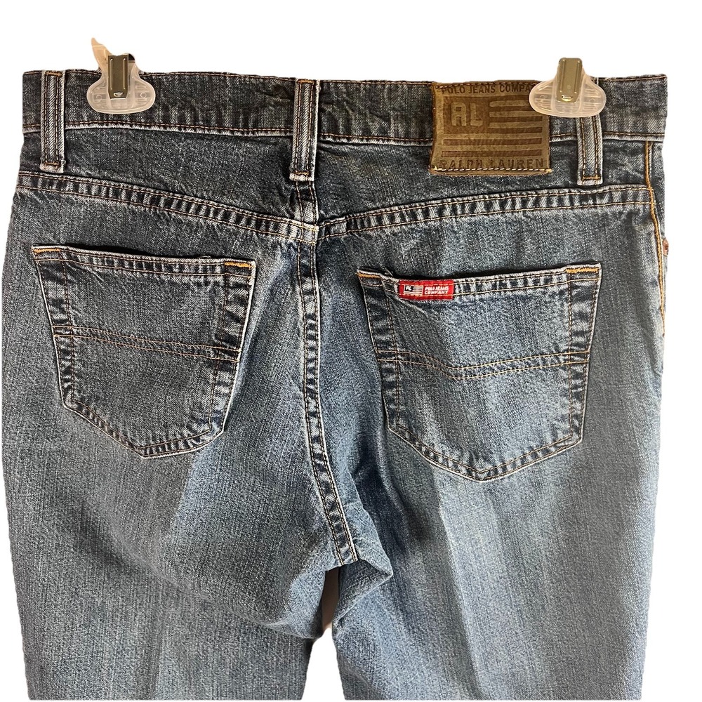 Ralph Lauren Jeans Womens‎ Size 2 L32 Saturday Jeans Blue Denim W29 L32